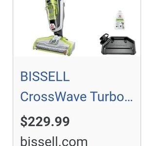 BISSELL CrossWave Turbo Lime Vacuum Cleaner